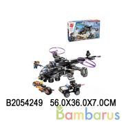 Конструктор пласт. вертолет, с фигурками и аксесс., 903дет. в кор. в кор.6шт | фото №0