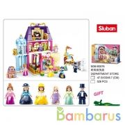 Конструктор пласт. дом с фигурками и аксесс., 526дет. в русс. кор. в кор.12шт | фото №0