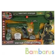 НАБОР ОРУЖИЯ "ИГРАЕМ ВМЕСТЕ" M014 В РУСС. КОР. 42*27,5*4,4СМ в кор.2*12шт | фото №0