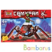 КОНСТРУКТОР "ГОРОД МАСТЕРОВ" САМУРАЙ, 127 дет. В РУСС. КОР. в кор.80шт | фото №0