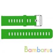 Сменный браслет 22мм (Amazfit GTR 47mm & Haylou LS05) однотонный (Темно-зеленый) | фото №0