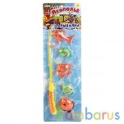 ИГРА РЫБАЛКА "ИГРАЕМ ВМЕСТЕ" КОТ ЛЕОПОЛЬД, В АССОРТ. НА КАРТ. (РУСС. УП.) 52*17*2,5СМ в кор.2*48шт | фото №0