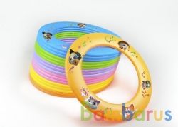 ИГРУШКА ЛЕТАЮЩИЙ ДИСК-КОЛЬЦО 25СМ ЛИЦЕНЗИЯ 44 КОТЕНКА в кор.50шт | фото №0