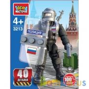 Конструктор солдат спецслужб, 40 дет. Город мастеров в кор.240шт | фото №0