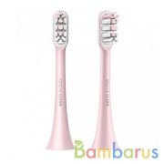 Сменные насадки для зубных щеток Soocas X3 (2 шт.) (Розовый) | фото №0