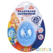 ФИКСИКИ Шариковый пластилин Мультиарт, полуяйцо, 4,5 г, на блистере (русс. уп.) в кор.4*24шт | фото №0
