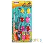 Игра рыбалка "ТРИ КОТА" цвет в ассорт. на блистере, 53*24*2см ТМ "ИГРАЕМ ВМЕСТЕ" в кор.2*36шт | фото №0