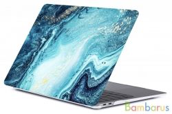 Накладка i-Blason для MacBook Pro 13" 2017/2018/2019 (Мрамор морской) | фото №0