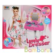 Трюмо (столик туалетный) на бат. свет+звук, с аксесс. в кор. в кор.8шт | фото №0