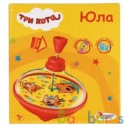 Юла Три Кота кор.12*12*12см ИГРАЕМ ВМЕСТЕ в кор.2*54шт | фото №0