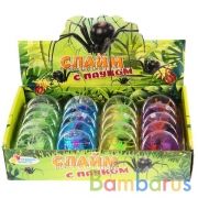 Игрушка "Играем вместе" слайм с пауком в дисплее (русс. уп.) уп-20шт в кор.20уп | фото №0