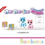 Робот-кот на аккум. свет+звук, в ассорт. в русс. кор. в кор.2*24шт | фото №0