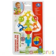 ПОГРЕМУШКА НА ПРИСОСКЕ "УМКА" В ПЛАСТ. (РУСС. УП.) в кор.4*12шт | фото №0