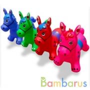 Мяч-прыгун Пони, с рис., 1300г, в ассорт. в пак. в кор.15шт | фото №0