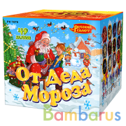 Русский салют РК7678 Батарея салютов от Деда Мороза (1,25"х49) Фейерверк | фото №0