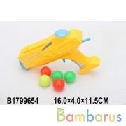 Пистолет с шарами, цвет в ассорт. в пак. в кор.4*120шт | фото №0