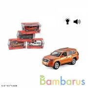 Машина металл инерц. свет+звук, открыв. двери, в ассорт. в кор. в кор.2*108шт | фото №0