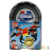 Конструктор "бандит с квадрокоптером", с фигуркой, 57дет. в банке Город мастеров в кор.72шт | фото №0