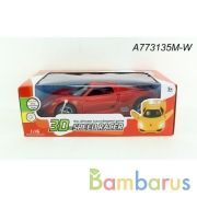 Машина на бат. свет+звук, цвет в ассорт. 0906-32 в кор. в кор.2*24шт | фото №0