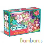 Набор д/детского тв-ва ЭНЧЕНТИМАЛС аквамозаика 400 бусин МУЛЬТИ АРТ в кор.48шт | фото №0