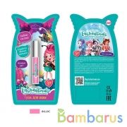 Косметика ДЛЯ ДЕВОЧЕК ЭНЧАНТИМАЛС тушь для волос неон эфф 10мл роз, блистер МИЛАЯ ЛЕДИ в кор.6*24шт | фото №0