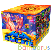 Русский салют РК7159 Батарея салютов На высоте (0,8"х64) Фейерверк | фото №0