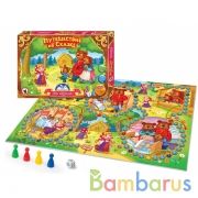 ИГРА НАСТОЛЬНАЯ. ПУТЕШЕСТВИЕ ПО СКАЗКЕ "ТРИ МЕДВЕДЯ" в кор.12шт | фото №0