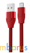 Дата-кабель Joyroom S-M359 U (Lightning) Aluminum Fast Charging Data Cable 1M (Красный) | фото №0
