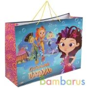 Пакет подарочный глянцевый Сказочный патруль 46х61х20см в пак. "Играем вместе" уп-12шт в кор.6уп | фото №0