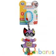 ИГРУШКА С ПОГРЕМУШКАМИ, ПОДВЕСКА ПИЩАЛКА НА КАРТ. В ПАК. (РУСС. УП.) УМКА в кор.250шт | фото №0