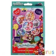 Набор д/детского тв-ва ЭНЧЕНТИМАЛС алмазные мозаики-стикеры MultiArt в кор.48шт | фото №0