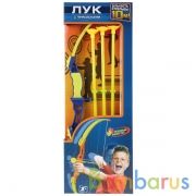 Лук с присосками в кор., 40*16*3см ТМ "ИГРАЕМ ВМЕСТЕ" в кор.2*18шт | фото №0