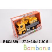 Машина инерц с экскаватором, свет+звук 89003A-8 в кор. в кор.2*30шт | фото №0