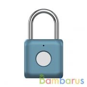 Замок со сканером отпечатков пальцев Xiaomi Uodi Smart fingerprint lock padlock Kitty YD-K1 Blue | фото №0