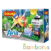 КОНСТРУКТОР БАУЕР "AVIA" НАБОР БАШНЯ ДИСПЕТЧЕРА в кор.10шт | фото №0