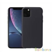 Чехол UNIQ Hybrid Lino Hue Silicone для iPhone 11 Pro Max (Черный) | фото №0