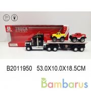 Трейлер инерц. свет+звук, с 2-мя машинками в кор. в кор.2*12шт | фото №0