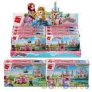 Конструктор пласт. замок с фигуркой, в ассорт. в кор. в дисплее уп-8шт в кор.8уп | фото №0