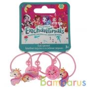 Акс-ры д/девочек ЭНЧЕНТИМАЛС резинки для волос с украш. единорог, 4шт МИЛАЯ ЛЕДИ уп-10шт в кор.100уп | фото №0