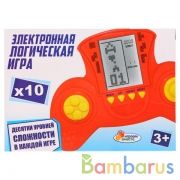 Электроная игра на бат. озвуч. в кор., 13*9*3см ТМ "ИГРАЕМ ВМЕСТЕ" в кор.2*168шт | фото №0