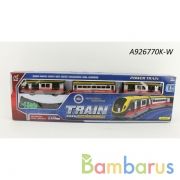 Железная дорога на бат. длина полотна 176см, с аксесс. в кор. в кор.2*18шт | фото №0