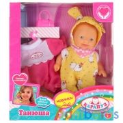 Пупс 14см, твердое тело, одежда и аксессуары в наборе в русс. кор. "Карапуз" в кор.2*72шт | фото №0