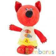 Игрушка мягкая МИМИМИШКИ лисичка в платье с рыбками, 20см, муз.чип, в пак "МУЛЬТИ-ПУЛЬТИ" в кор.24шт | фото №0