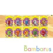 Робот-цифра в ассорт. YB188-18Y в пак. в кор.2*120шт | фото №0