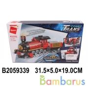 Конструктор ПОЕЗД, 305дет. в кор. в кор.32шт | фото №0