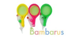 Ракетка 2 шт, 27,5см, мяч, волан, в ассорт. в сетке в кор.248шт | фото №0