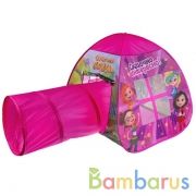 Палатка детская игровая СКАЗОЧНЫЙ ПАТРУЛЬ с тоннелем, 81x95x95,46x100см ИГРАЕМ ВМЕСТЕ в кор.10шт | фото №0