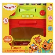 Плита ТРИ КОТА ТМ "Играем вместе" на бат. свет+звук в русс. кор. в кор.2*12шт | фото №0