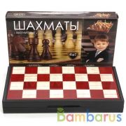 Шахматы магнитные 4 в 1 (шахматы,шашки,нарды,карты) 25*13*3,5см, в кор. ИГРАЕМ ВМЕСТЕ в кор.4*12шт | фото №0