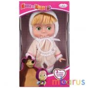 КУКЛА ОЗВУЧ. ТМ "КАРАПУЗ" МАША 25СМ В ШУБЕ, 3 СТИХА И ПЕСЕНКА В РУСС. КОР. в кор.18шт | фото №0